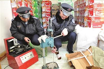 普通雪花啤酒經加工被製成高檔啤酒銷售